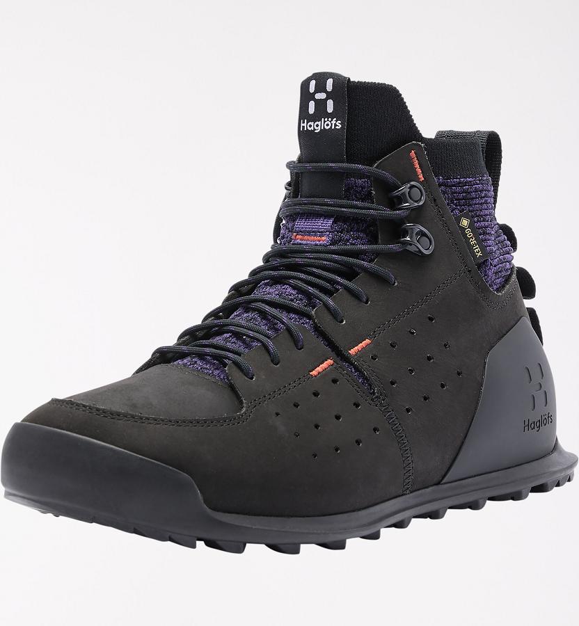 Haglöfs Duality AT1 GT Hiking Boots Black/Purple For Womens OXMDR2361 Australia